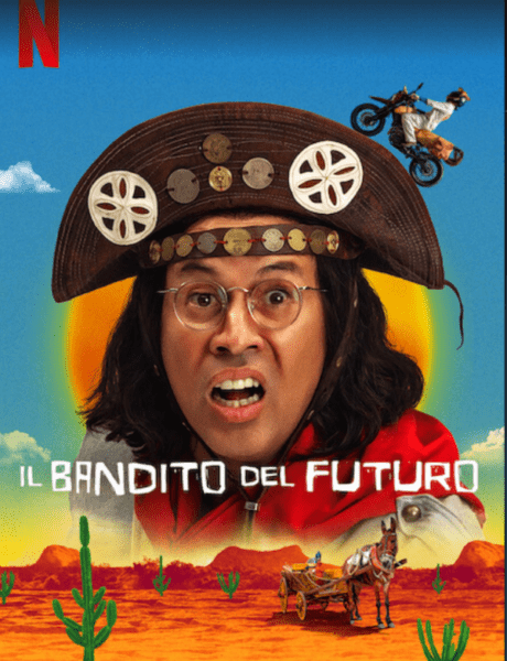Locandina ufficiale ''Il Bandito Del Futuro'' Credits Netflix