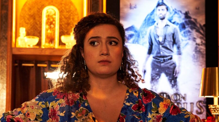 L'attrice Rose Matafeo in una scena di “Starstruck. Innamorata persa di una star”. Credits: RaiPlay.