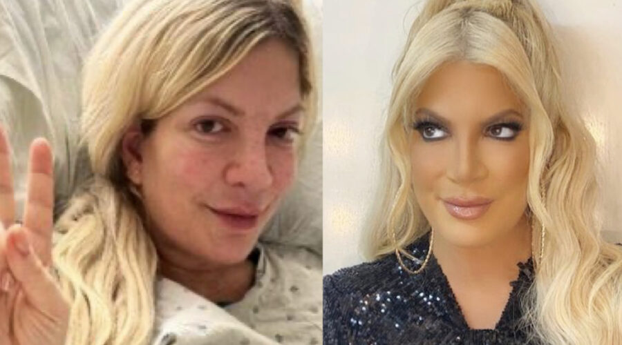 Tori Spelling In Ospedale Tramite Storia Instagram E Post Nei Feed Credits Via Instagram Torispelling