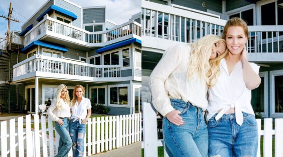 Da sinistra: Tori Spelling e Jennie Garth. Credits: @9021omgpodcast/Instagram.