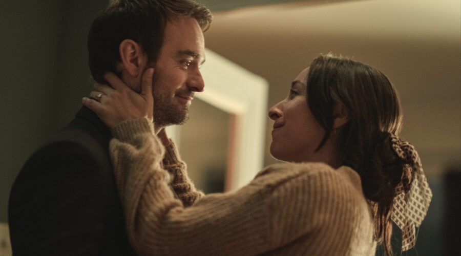 Treason. Charlie Cox As Adam Lawrence And Oona Chaplin As Maddy In Treason. Cr. Courtesy Of Netfli