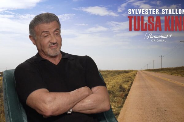 Sylvester Stallone nell'intervista a Tvserial.it. Credits: Tvserial.it.