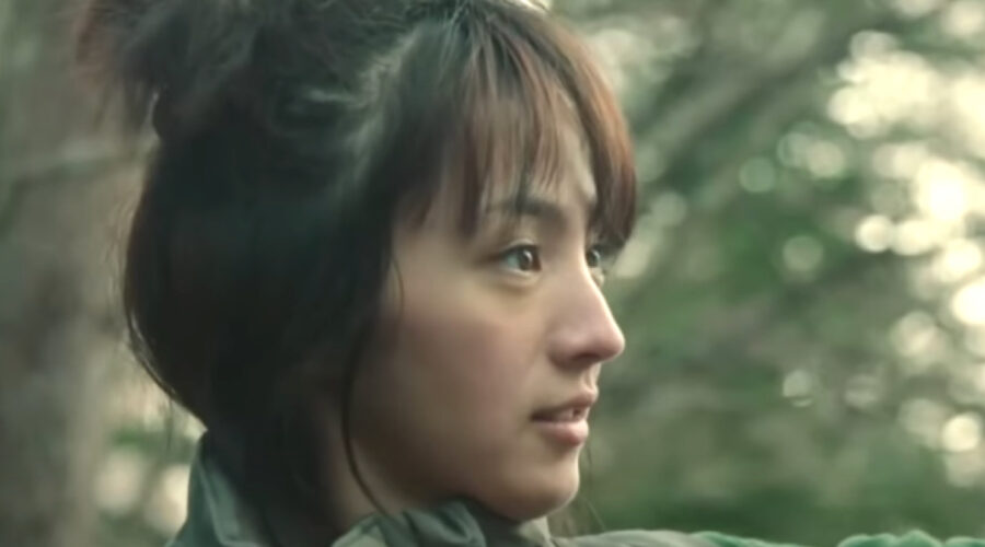 Hikari Mitsushima in una scena dal trailer di