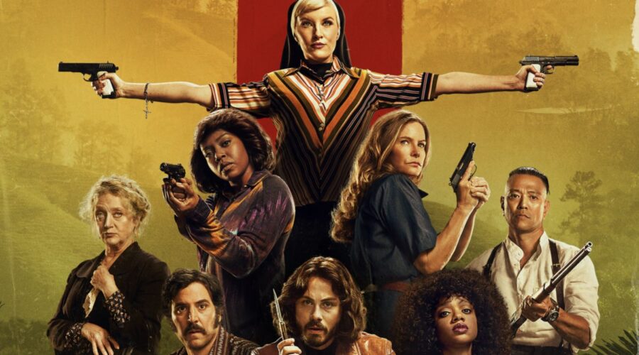 Key art della seconda stagione di “Hunters”. Credits: Amazon.