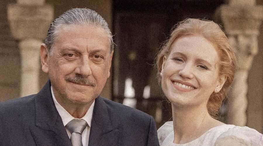 Sergio Castellitto e Claudia Marchiori nella serie 