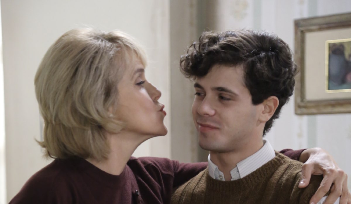 From left: Valentina Tomada (Palma Rizzo) and Christian Roberto (Francesco Rizzo) posed for 