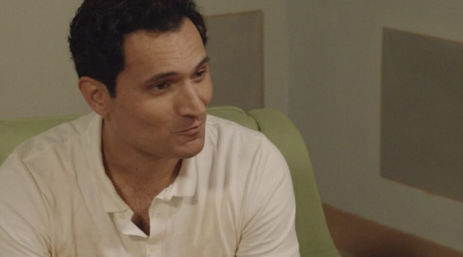 Alessandro Tersigni (Vittorio Conti) in una scena della puntata 63 de 