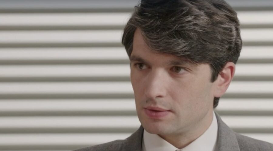 Filippo Scarafia (Roberto Landi) in una scena nella puntata 78 de 