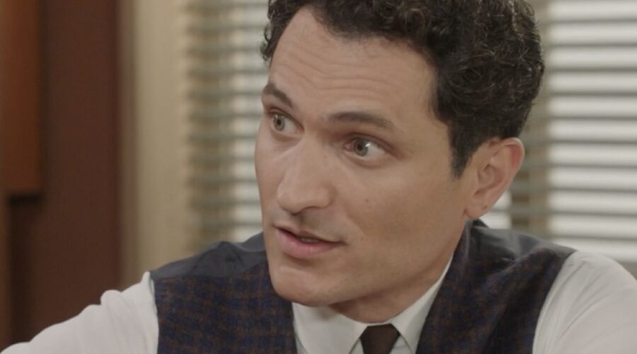 Alessandro Tersigni (Vittorio Conti) in una scena della puntata 78 de