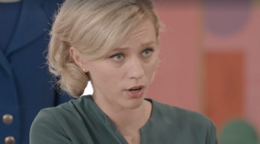 Francesca Del Fa (Irene Cipriani) in una scena della puntata 80 de 