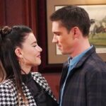 Jacqueline Macinnes Wood (Steffy) e Tanner Novlan (Finn) in 