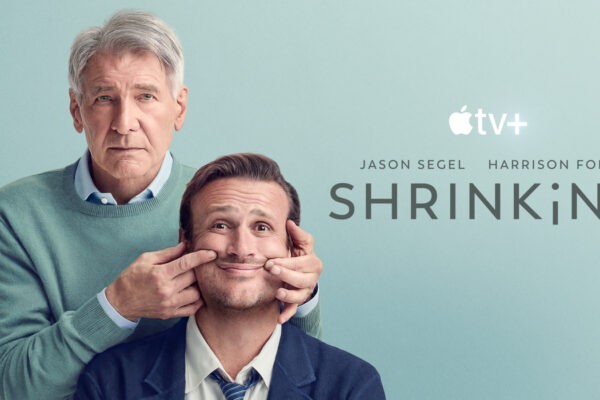 Jason Segel e Harrison Ford nella locandina di 
