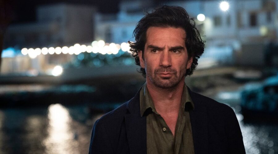 Mario Sgueglia in una scena de 