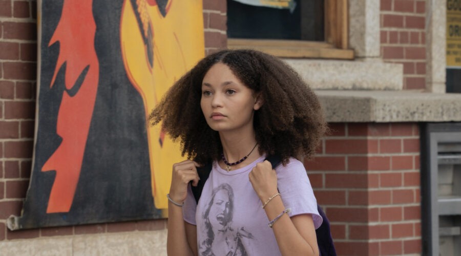 Nico Parker (Sarah) In The Last Of Us Credits Sky