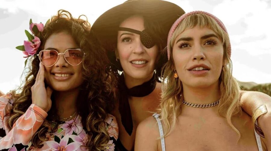 Le protagoniste di “Sky Rojo” in un'immagine della terza stagione. Credits: Netflix.