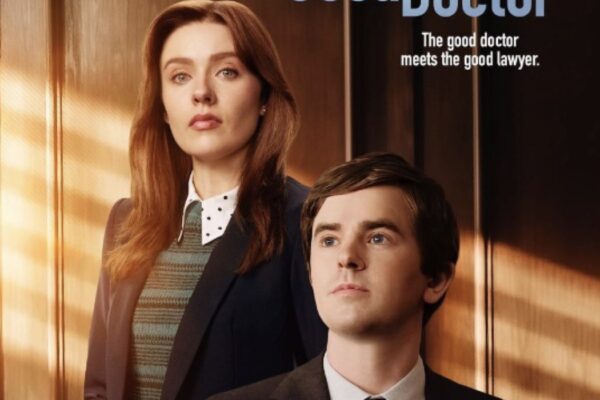 Un particolare del poster di “The Good Lawyer”. Credits: Kennedy McMann/Instagram.