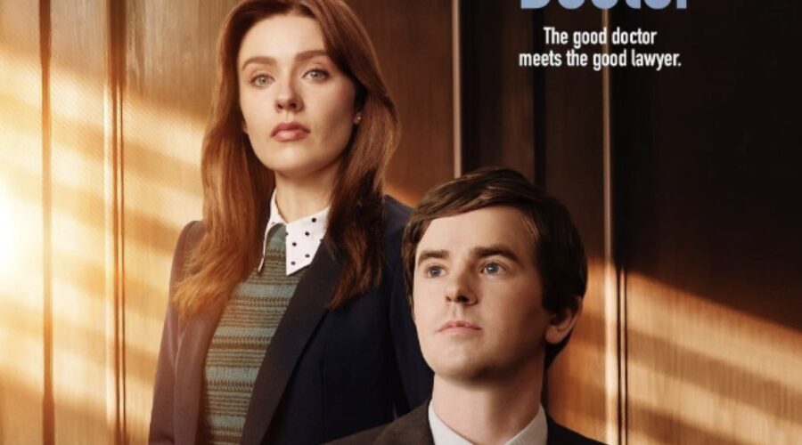 Un particolare del poster di “The Good Lawyer”. Credits: Kennedy McMann/Instagram.