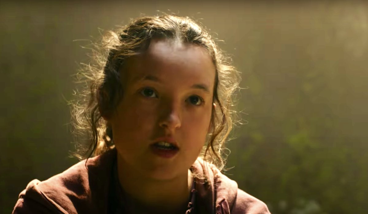 Bella Ramsey interpreta Ellie, qui in un fotogramma dal trailer. Credits: HBO/Sky/YouTube.