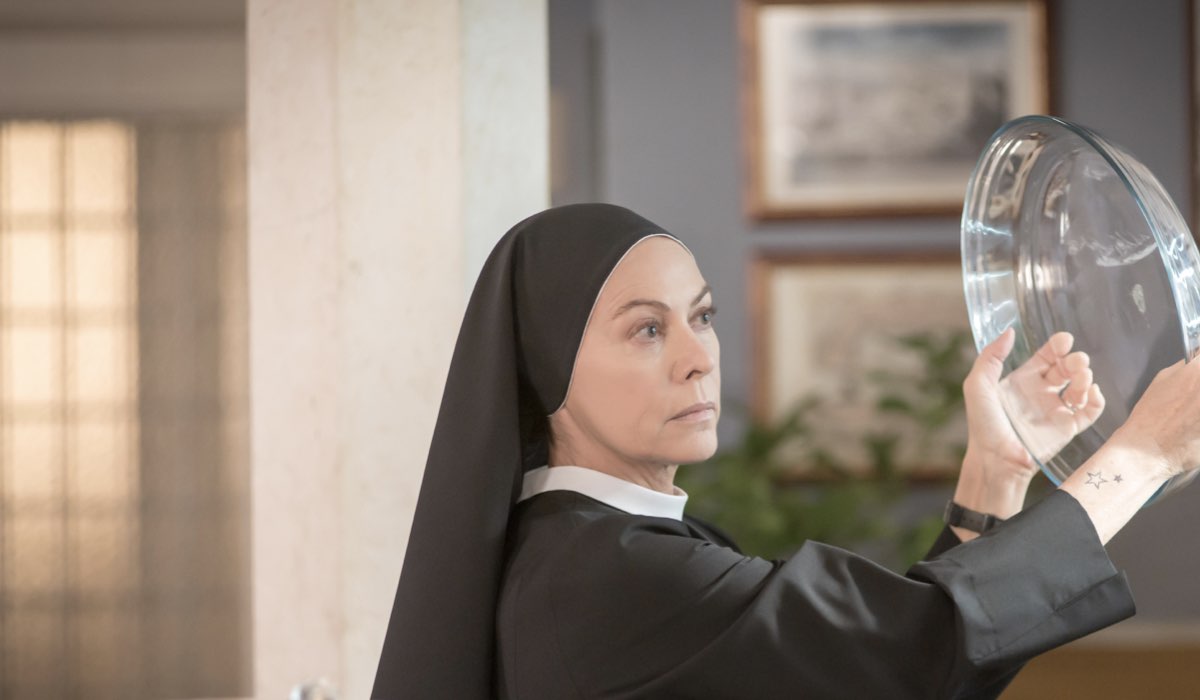 Elena Sofia Ricci (Sister Angela) in a scene from 