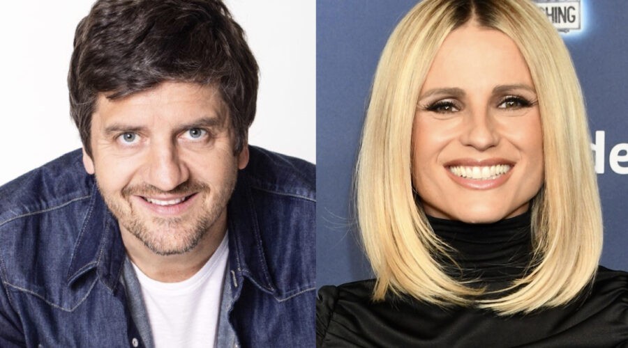 Da Sinistra Fabio De Luigi In Un Posta Per Ridatemi Mia Moglie Credits Sky E Michelle Hunziker Alla Premiere Della Terza Stagione Di Lol In Germania Credits Tristar Media Getty Images