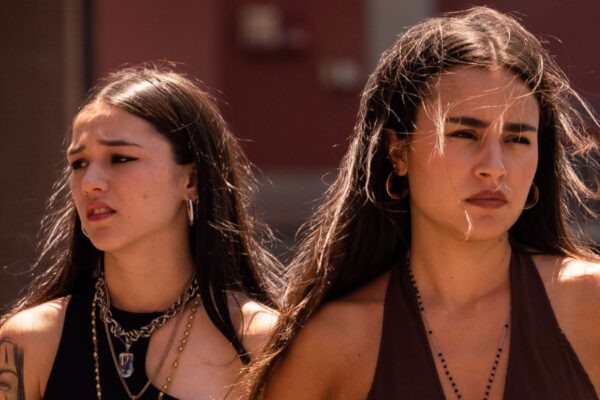 Da sinistra: Maria Esposito e Clotilde Esposito in 
