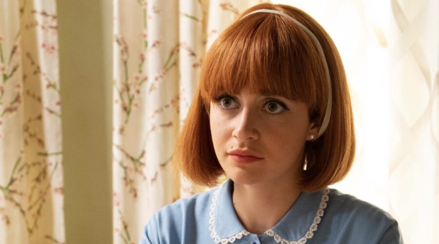 Elena Gallardo (Alicia) in una scena di “Un altro domani”. Credits: Mediaset