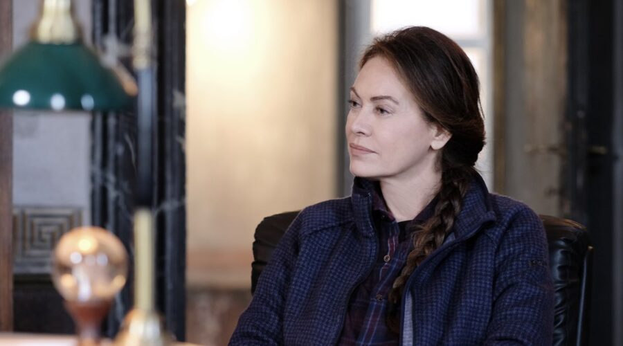 Elena Sofia Ricci (Teresa Battaglia) in una scena di 