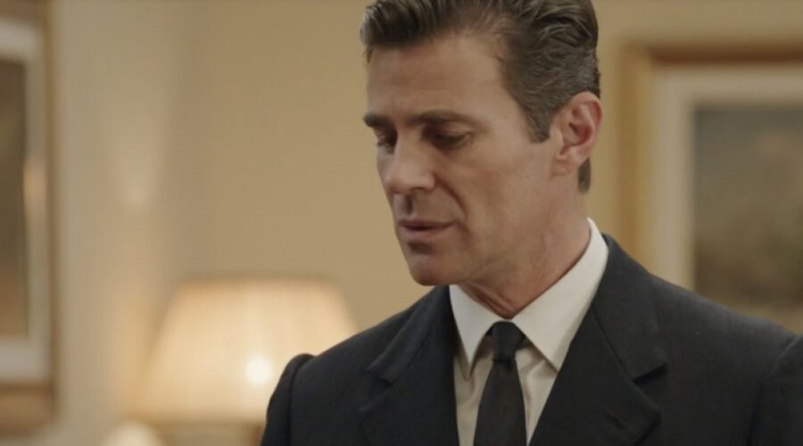 Fabio Fulco (Ferdinando Torrebruna) in una scena della puntata 104 de 