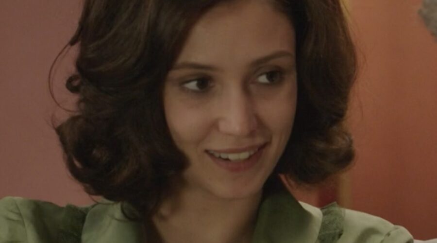 Lucrezia Massari (Flora Gentile Ravasi) in una scena della puntata 88 de