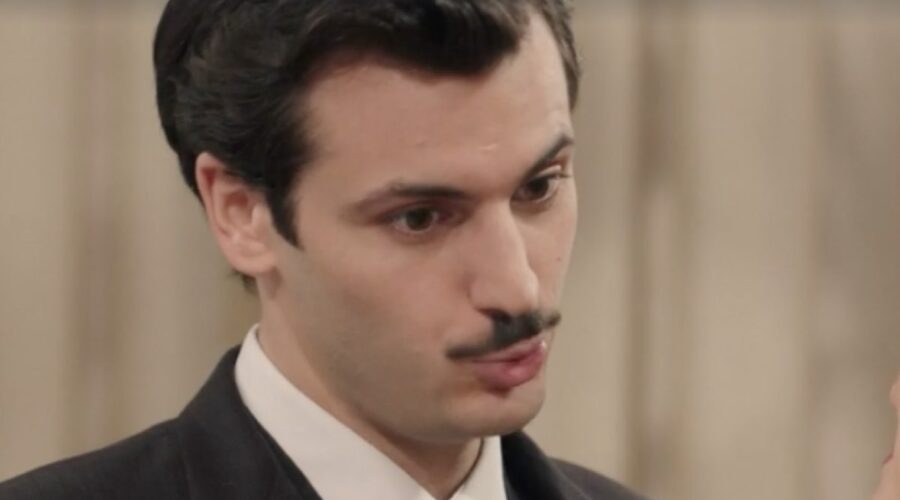 Elia Tedesco (Vito Lamantia) in una scena della puntata 88 de