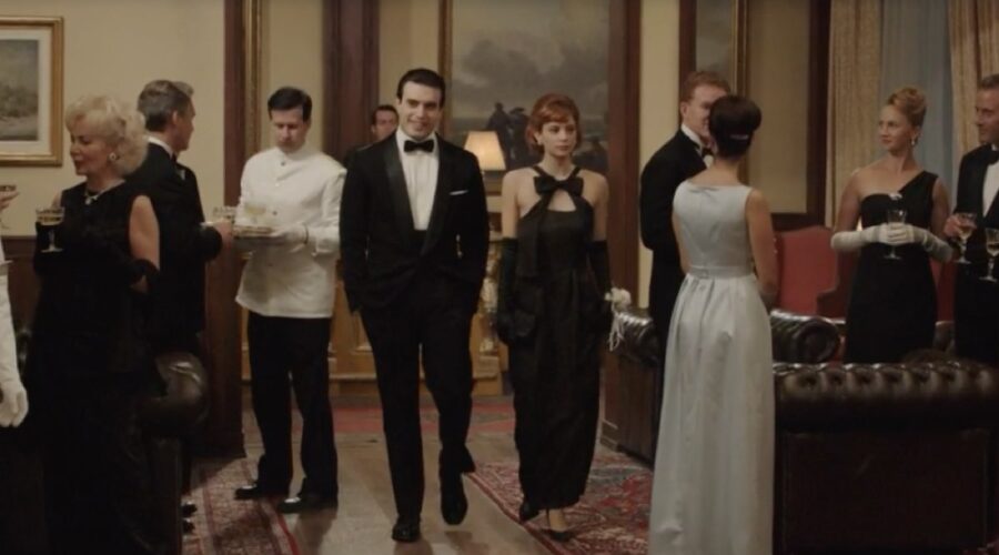 Da sinistra: Lorenzo Lancellotti (Carlos Garcia) e Gaia Bavaro (Gemma Zanatta) in una scena della puntata 90 de