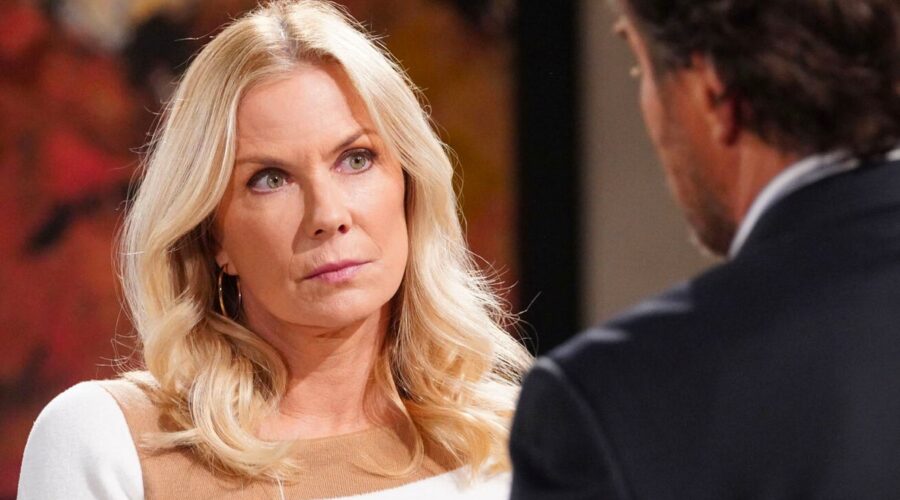 Da sinistra: Katherine Kelly Lang e Thorsten Kaye in una scena di 