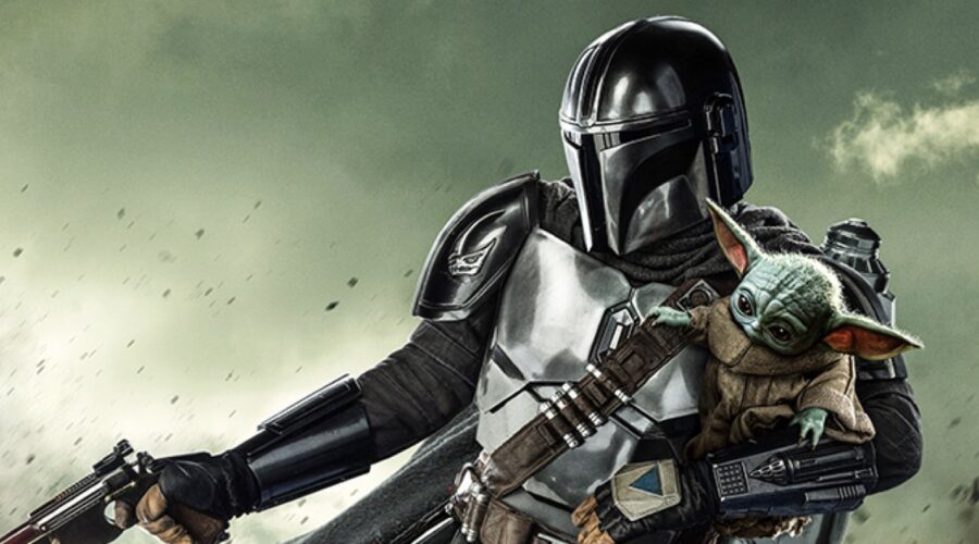 Key art della terza stagione di “The Mandalorian”. Credits: Lucasfilm/Disney+.