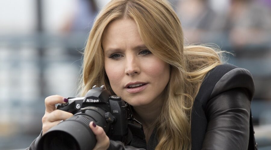 Attrice Kristen Bell in una scena di 