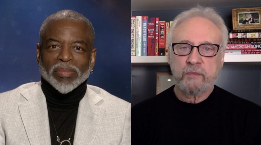 Da sinistra: LeVar Burton e Brent Spiner intervistati per “Star Trek: Picard 3”. Credits: Tvserial.it.