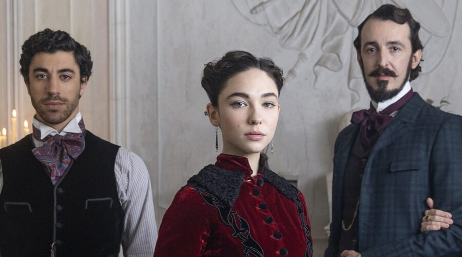 I protagonisti di “La legge di Lidia Poët”. Credits: Lucia Iuorio/Netflix.