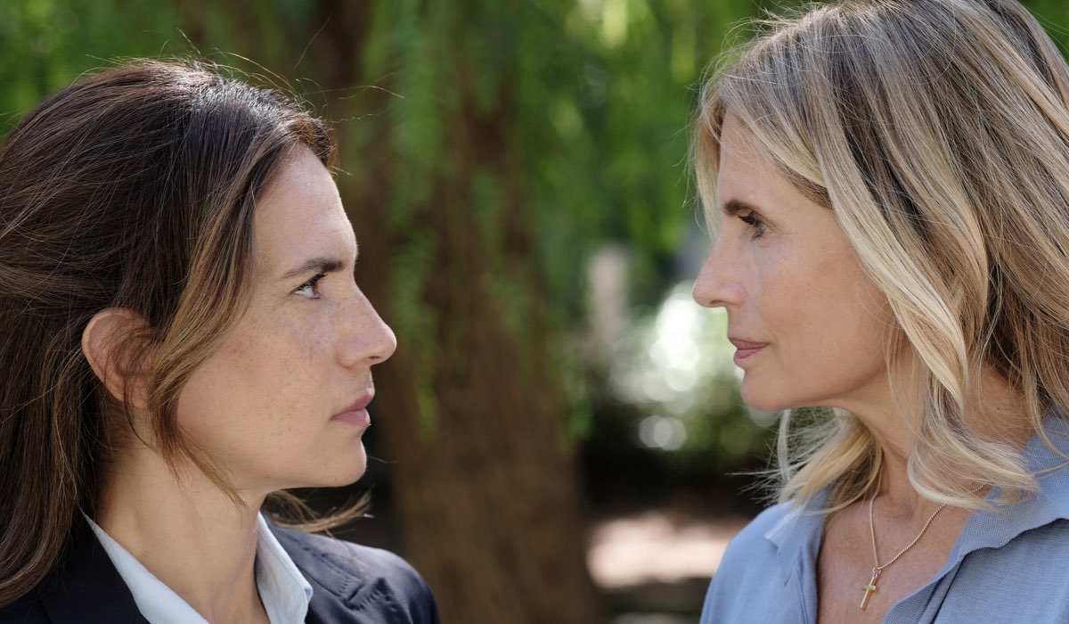From left: Maya Sansa (Anna) and Isabella Ferrari​ (​Viola) in a scene from 