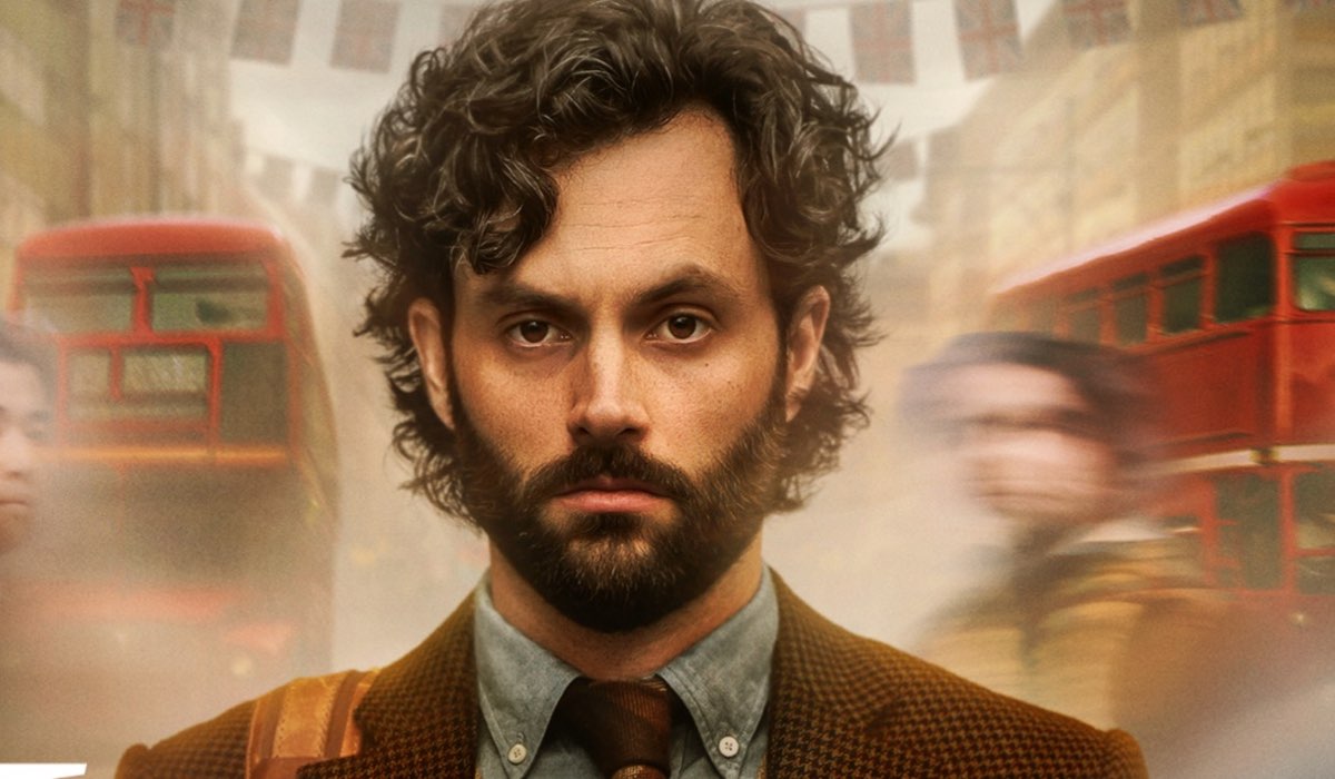 Penn Badgley nella locandina ufficiale di