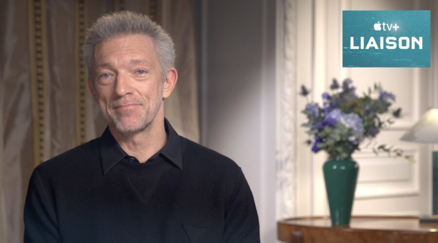 Vincent Cassel nell'intervista per “Liaison”. Credits: Tvserial.it.