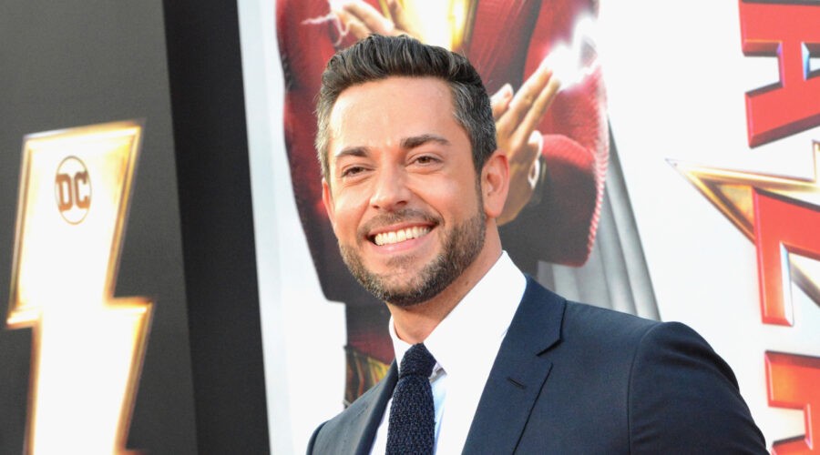 Zachary Levi alla premiere di 