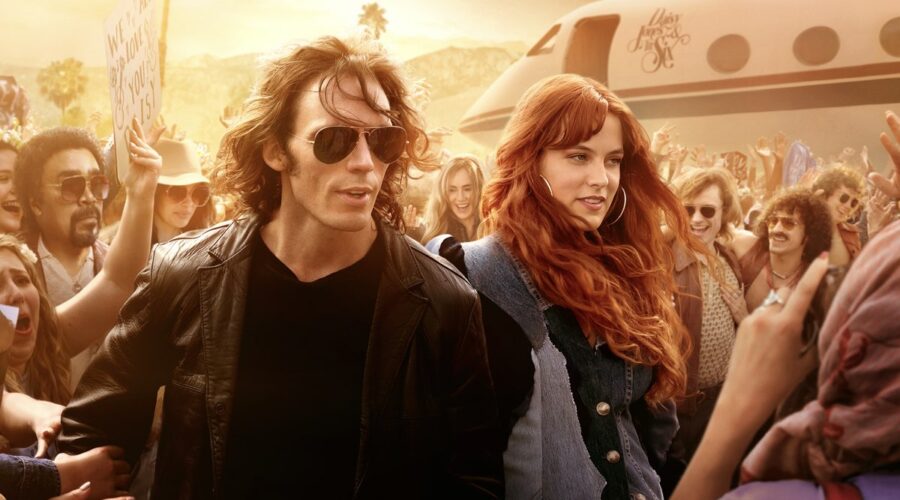 Key art della serie tv “Daisy Jones and the Six”. Credits: Amazon Studios.