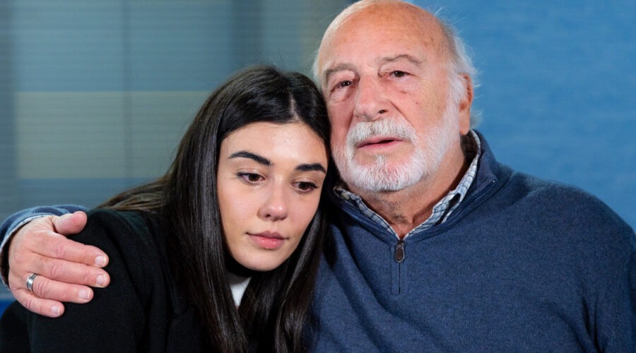 Da sinistra: Giorgia Gianetiempo e Lucio Allocca in una scena di 
