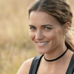 Giusy Buscemi (Manuela Nappi) in un posato per 