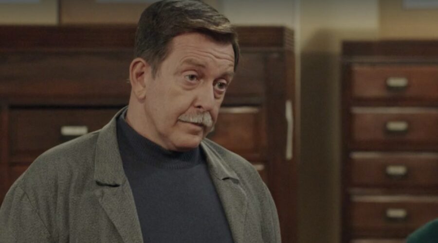 Pietro Genuardi (Armando Ferraris) in una scena della puntata 107 de 