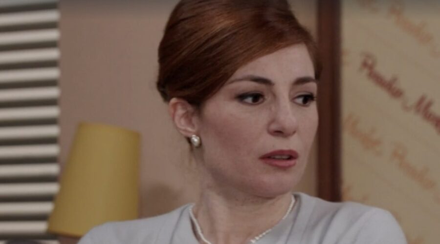 Valentina Bartolo (Veronica Zanatta) in una scena della puntata 114 de 