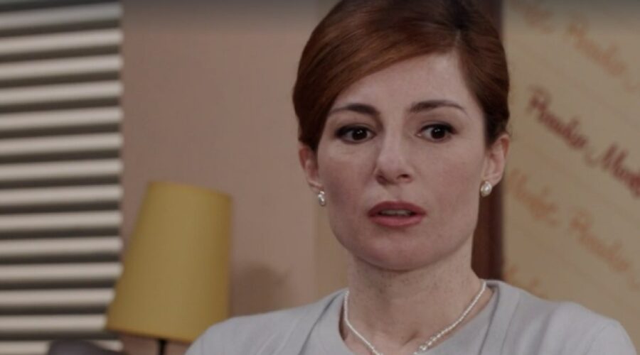 Valentina Bartolo (Veronica Zanatta) in una scena della puntata 114 de 