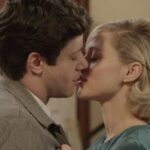 Da sinistra: Gabriele Anagni (Alfredo Perico) e Francesca Del Fa (Irene Cipriani) in una scena della puntata 122 de 