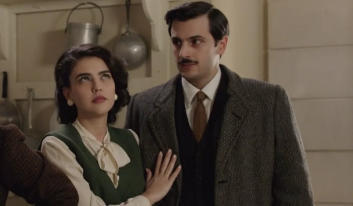 Da sinistra: Chiara Russo (Maria Puglisi) e Elia Tedesco (Vito Lamantia) in una scena della puntata 127 de 