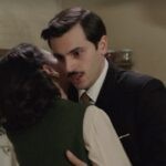 Da sinistra: Chiara Russo (Maria Puglisi) e Elia Tedesco (Vito Lamantia) in una scena della puntata 127 de 
