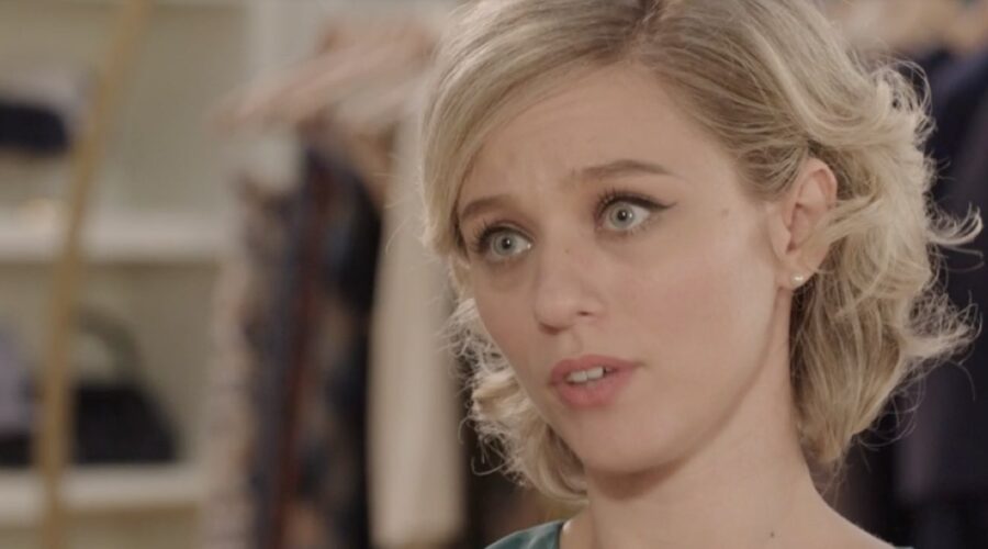 Francesca Del Fa (Irene Cipriani) in una scena della puntata 129 de 